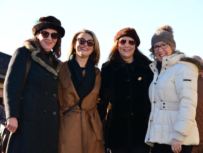 Group of ladies posing for the camera