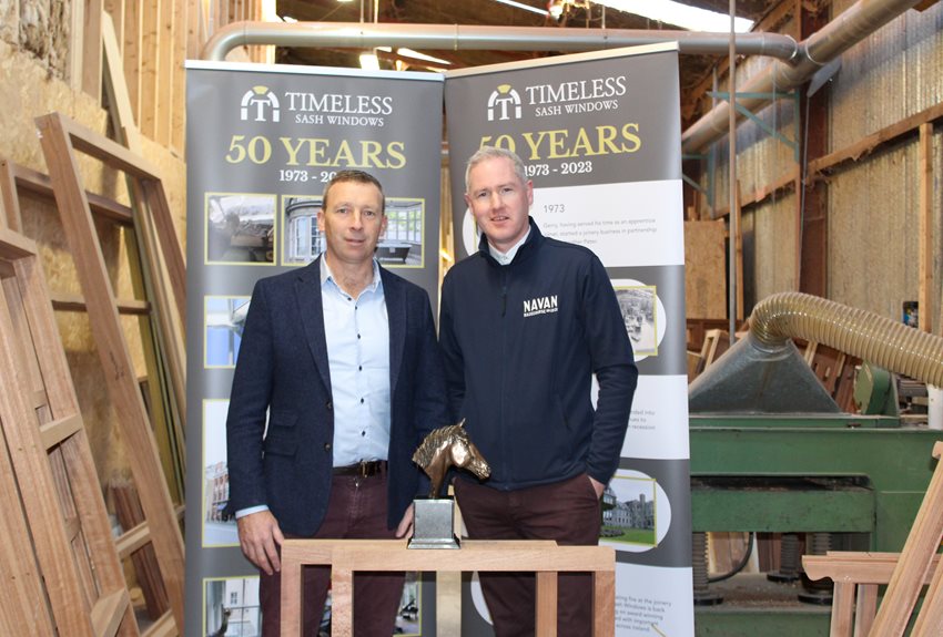 Timeless Sash Windows Celebrates At Navan Racecourse